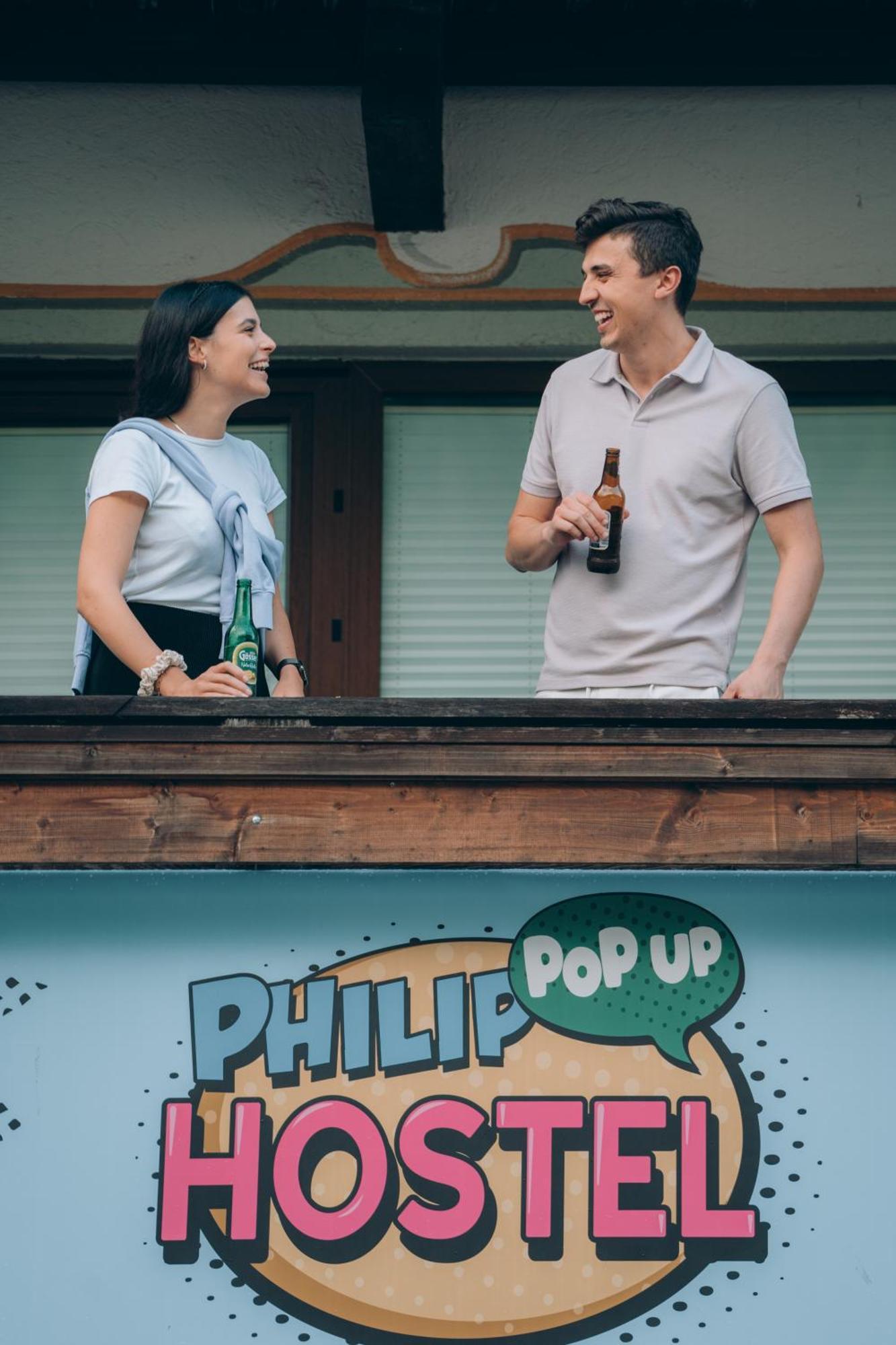 Philipop-Up Hostel Scharnitz Buitenkant foto