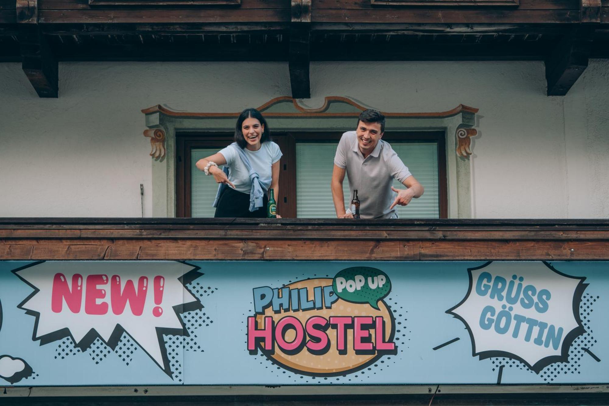 Philipop-Up Hostel Scharnitz Buitenkant foto