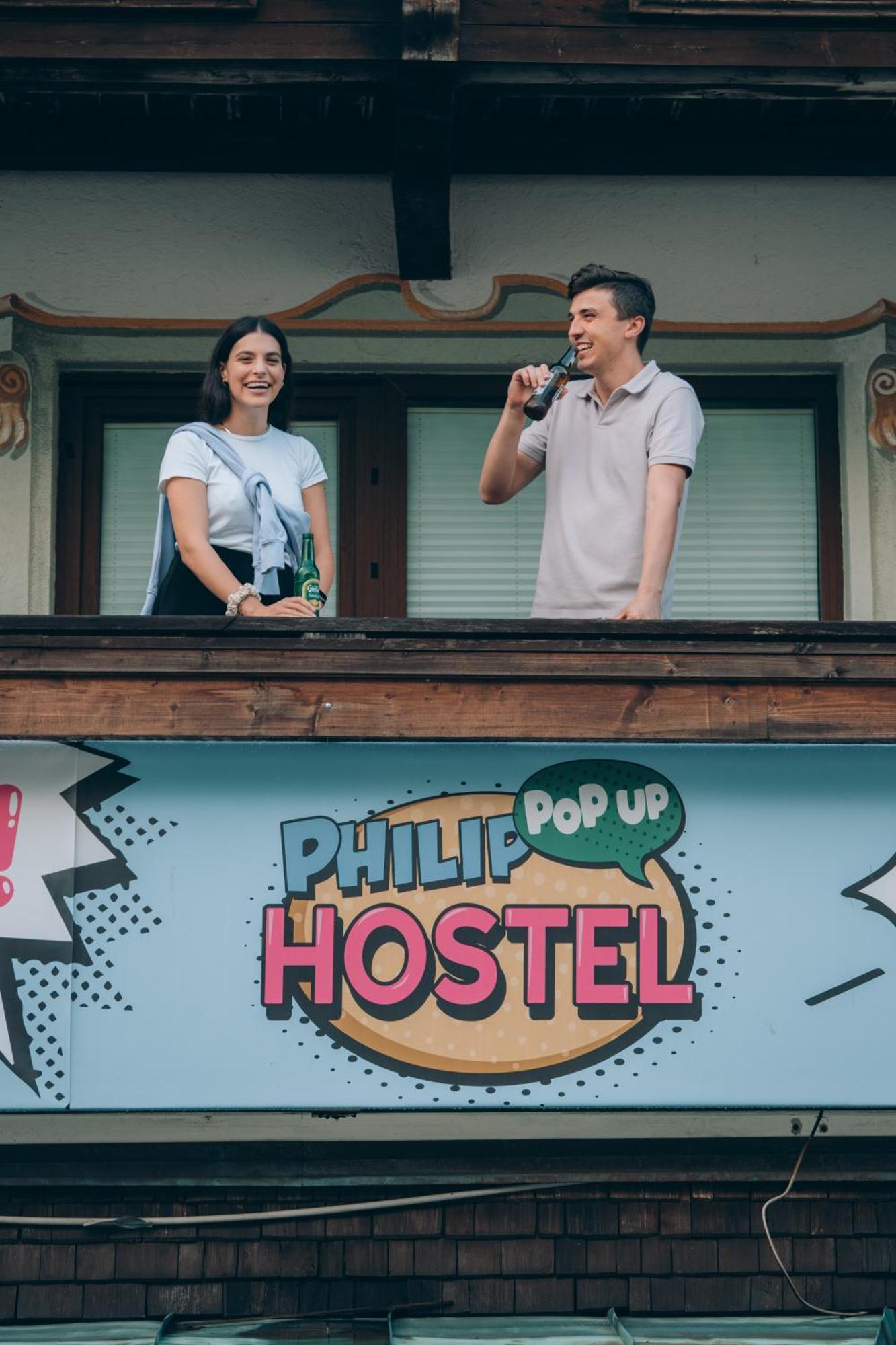 Philipop-Up Hostel Scharnitz Buitenkant foto